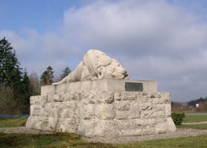 Denkmal der französischen 130. Infanterie-Division am Fort Souville
