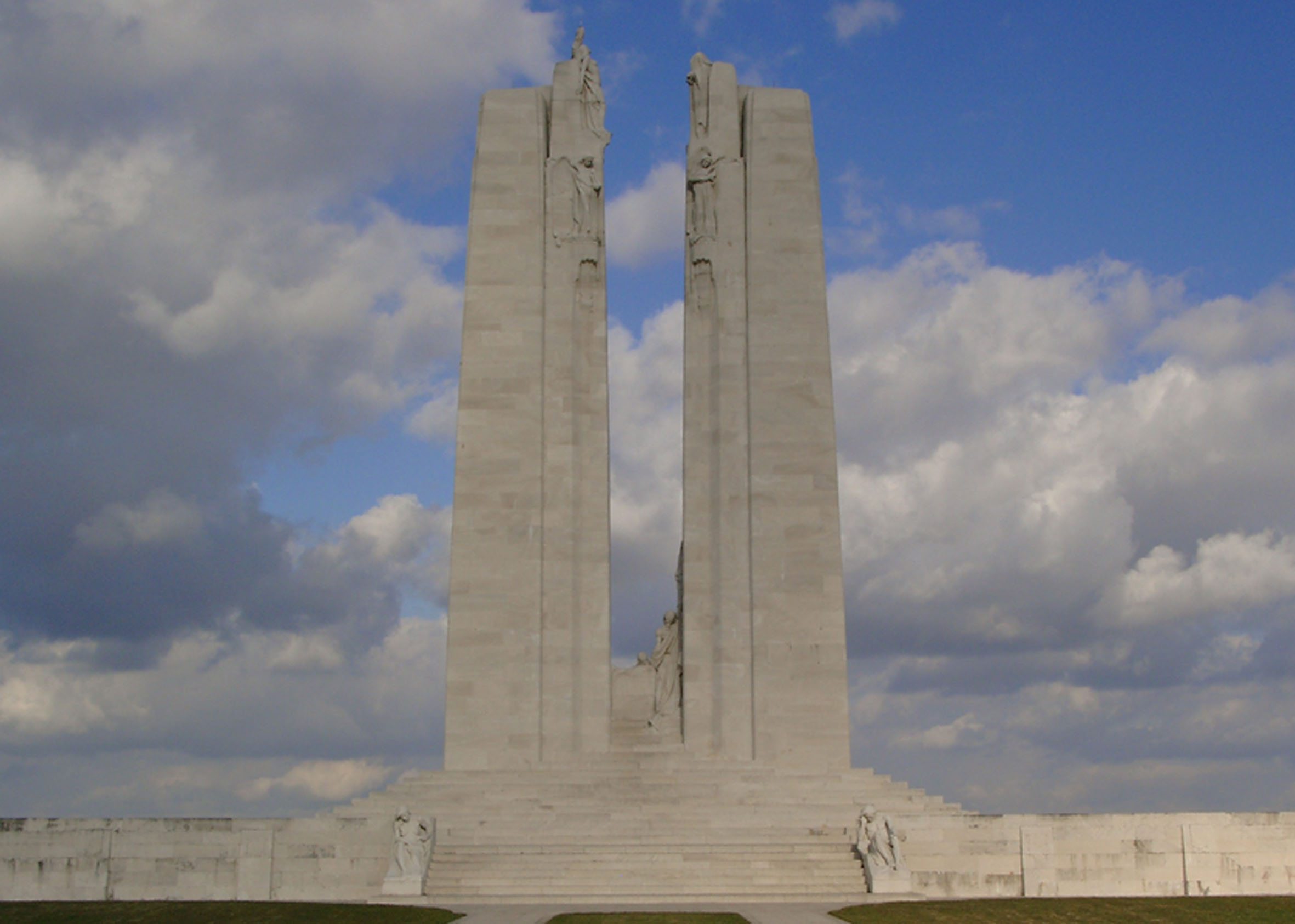Kanadisches Monument auf der Vimy-Höhe